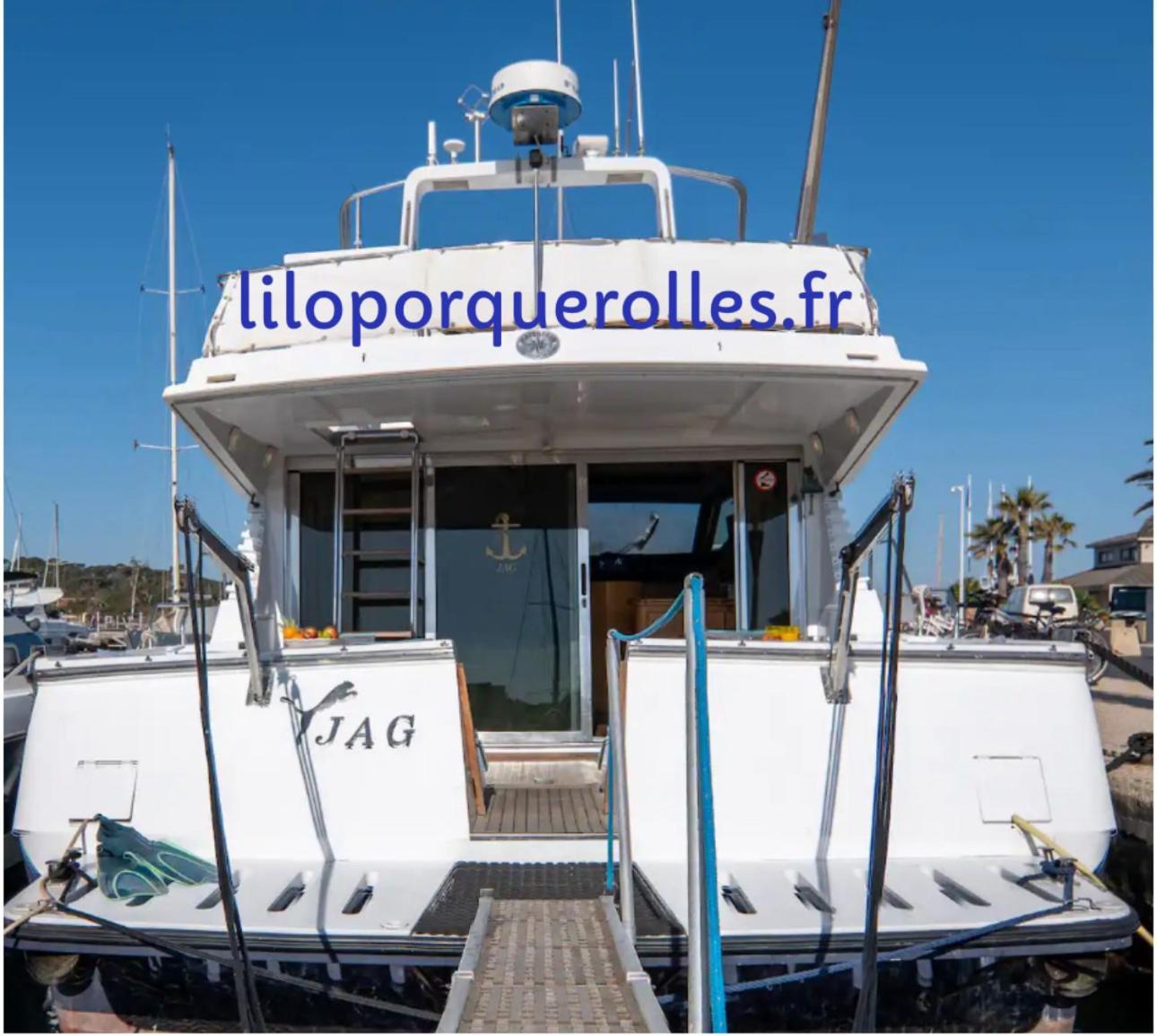 Hebergements Bateaux A Quai Porquerolles Zewnętrze zdjęcie